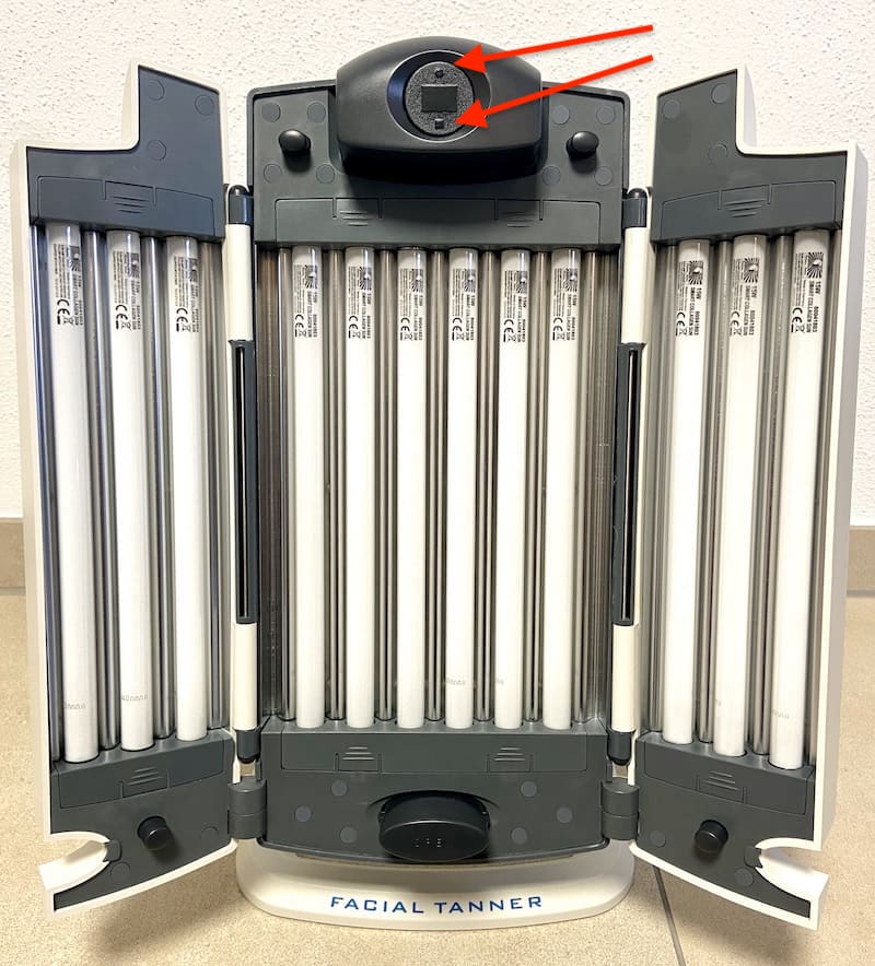 Eurosolar Facial tanner 9212 popular Gesichtsbräuner Solarium